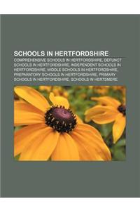Schools in Hertfordshire