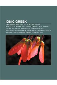 Ionic Greek