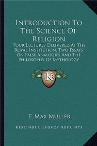 Introduction to the Science of Religion