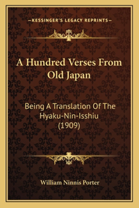 Hundred Verses From Old Japan