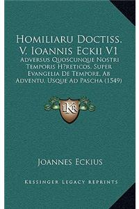 Homiliaru Doctiss. V. Ioannis Eckii V1