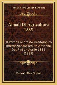 Annali Di Agricoltura 1885