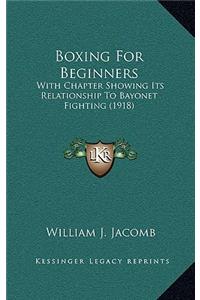 Boxing For Beginners