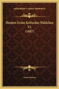 Herders Erstes Kritisches Waldchen V1 (1887)