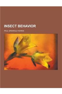 Insect Behavior