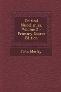 Critical Miscellanies, Volume 2