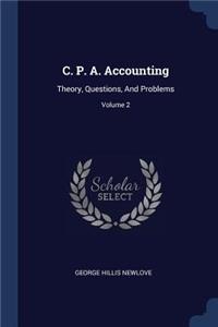 C. P. A. Accounting