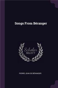 Songs From Béranger