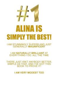 ALINA IS SIMPLY THE BEST AFFIRMATIONS WORKBOOK Positive Affirmations Workbook Includes