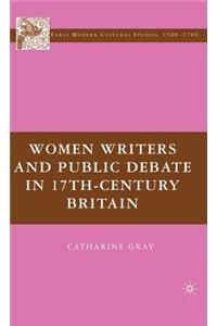 Women Writers and Public Debate in 17th-Century Britain