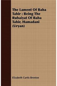 The Lament Of Baba Tahir