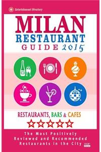 Milan Restaurant Guide 2015