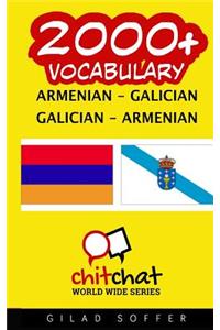 2000+ Armenian - Galician Galician - Armenian Vocabulary