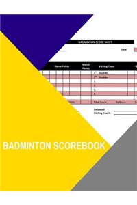 Badminton Scorebook