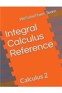 Integral Calculus Reference