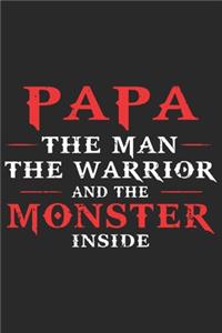 Papa the man the warrior and the monster inside