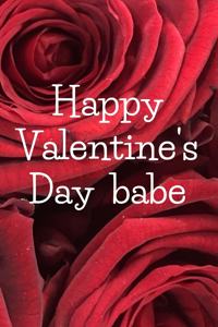 Valentine's Day notebook