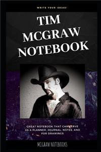 Tim McGraw Notebook