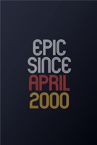 Epic Since April 2000