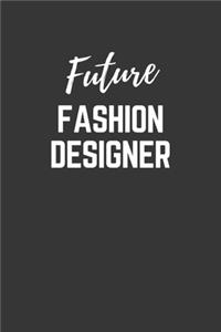 Future Fashion Designer Notebook