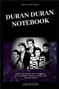 Duran Duran Notebook