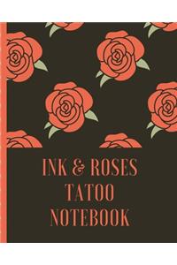 Ink & Roses Tattoo Notebook