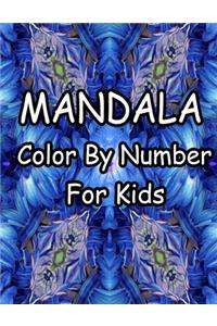 Mandala Color by Number for Kids