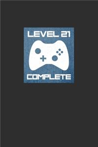 Level 21 Complete