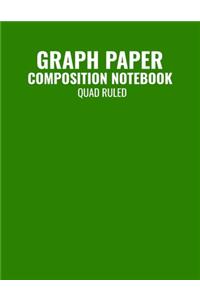 Graph Paper Composition Notebook Quad Ruled