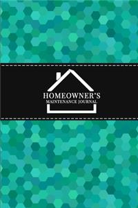 Homeowner's Maintenance Journal