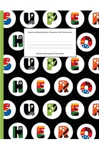 Superhero Alphabet Notebook