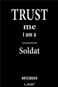 Notizbuch für Soldaten / Soldat / Soldatin
