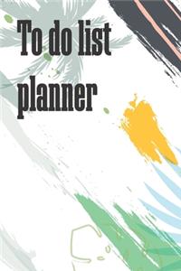 To Do List Planner