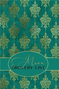 Menu and Grocery List