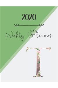 2020 Weekly Planner T