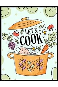 Let's Cook Notebook Journal