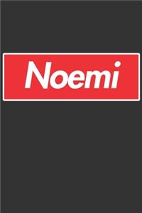 Noemi: Noemi Planner Calendar Notebook Journal, Personal Named Firstname Or Surname For Someone Called Noemi For Christmas Or Birthdays This Makes The Perf