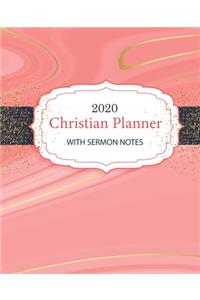 Christian Planner 2020 with Sermon notes