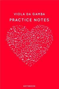 Viola da gamba Practice Notes