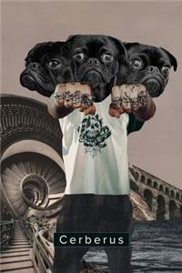 Cerberus Pug Notebook