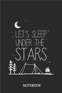 Let's sleep under the stars notebook
