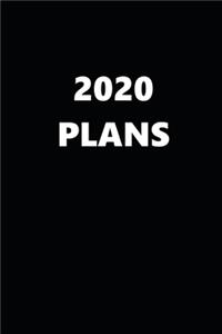 2020 Daily Planner 2020 Plans Black Color 384 Pages