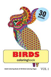 Birds Coloring Book