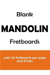 Blank Mandolin Fretboards