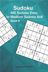 400 Sudoku Easy to Medium Sudoku 8x8