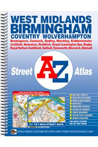 West Midlands A-Z Street Atlas (Spiral)