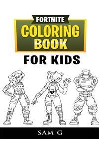 Fortnite Coloring Book for Kids