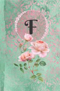 Personalized Monogrammed Letter F Journal