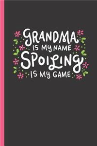 Grandma Is My Name Spoiling Is My Game