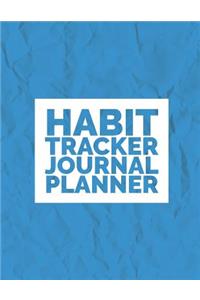 Habit Tracker Journal Planner